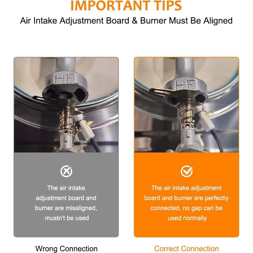 Estufa de Camping Camplux 2 Quemadores Acero Inoxidable 3.58 kg