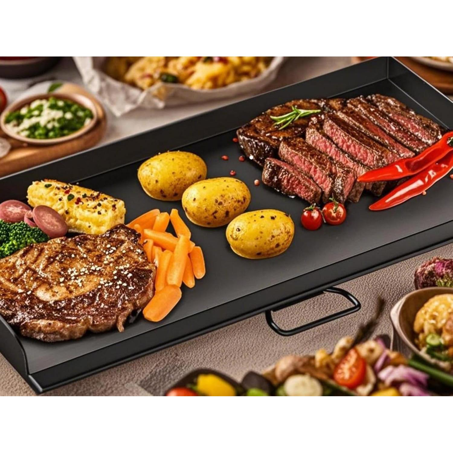 Plancha de Acero BBQ777 35.5 x 81.3 cm para Estufas Camp Chef