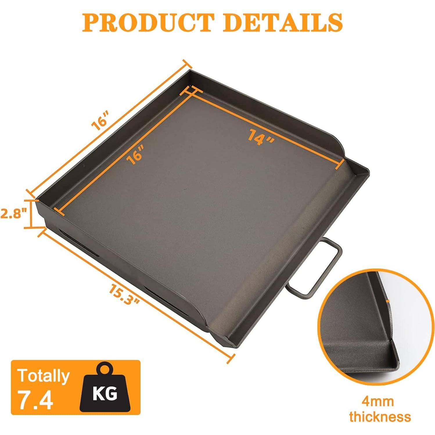 Plancha Uniflasy para Estufa Camp Chef 40.64 x 35.56 cm