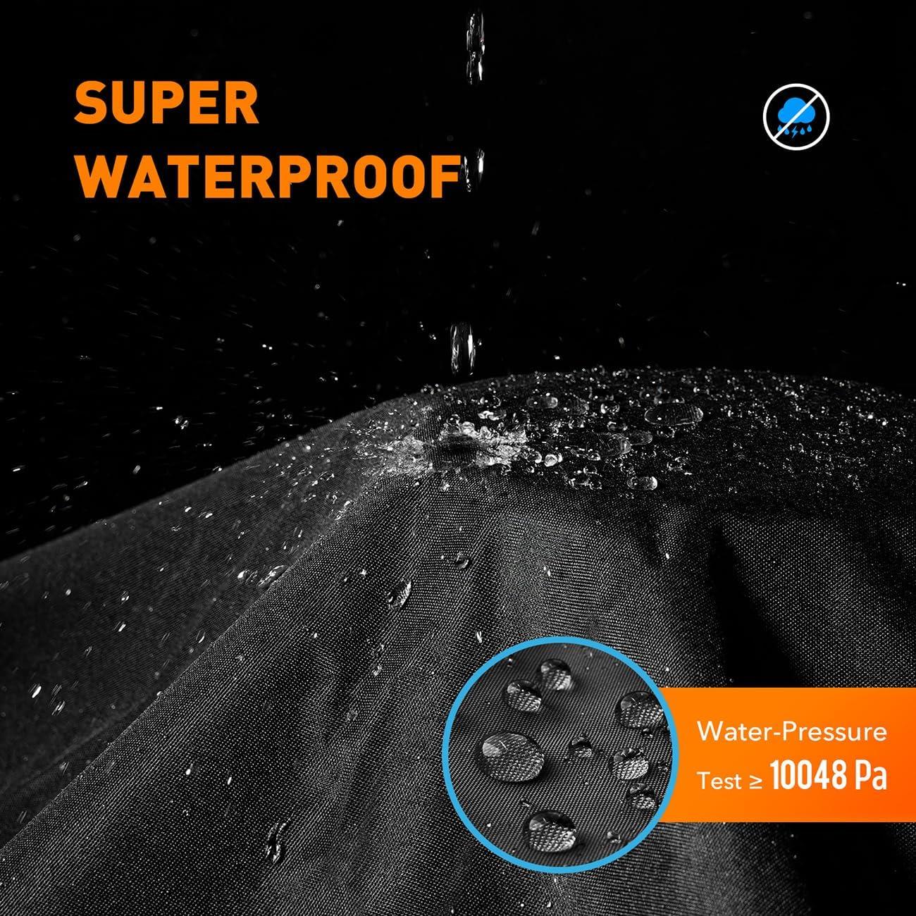 Heavy-Duty Patio Cover Fits Camp Chef 2 Burners Stove OSD-60LW, EX-60, CC-60, DL-60, DC-60LW, DH-280, DH-170, SOC-60