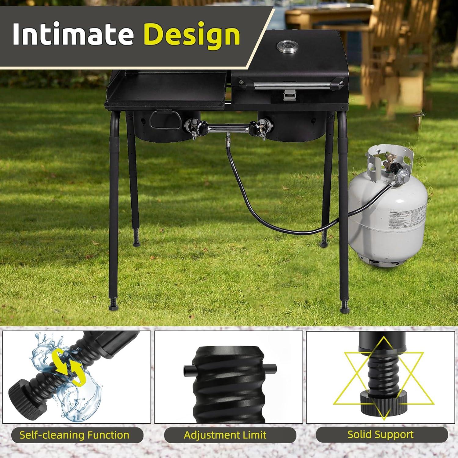 Niveladores de patas para estufas Camp Chef Explorer - 4 piezas