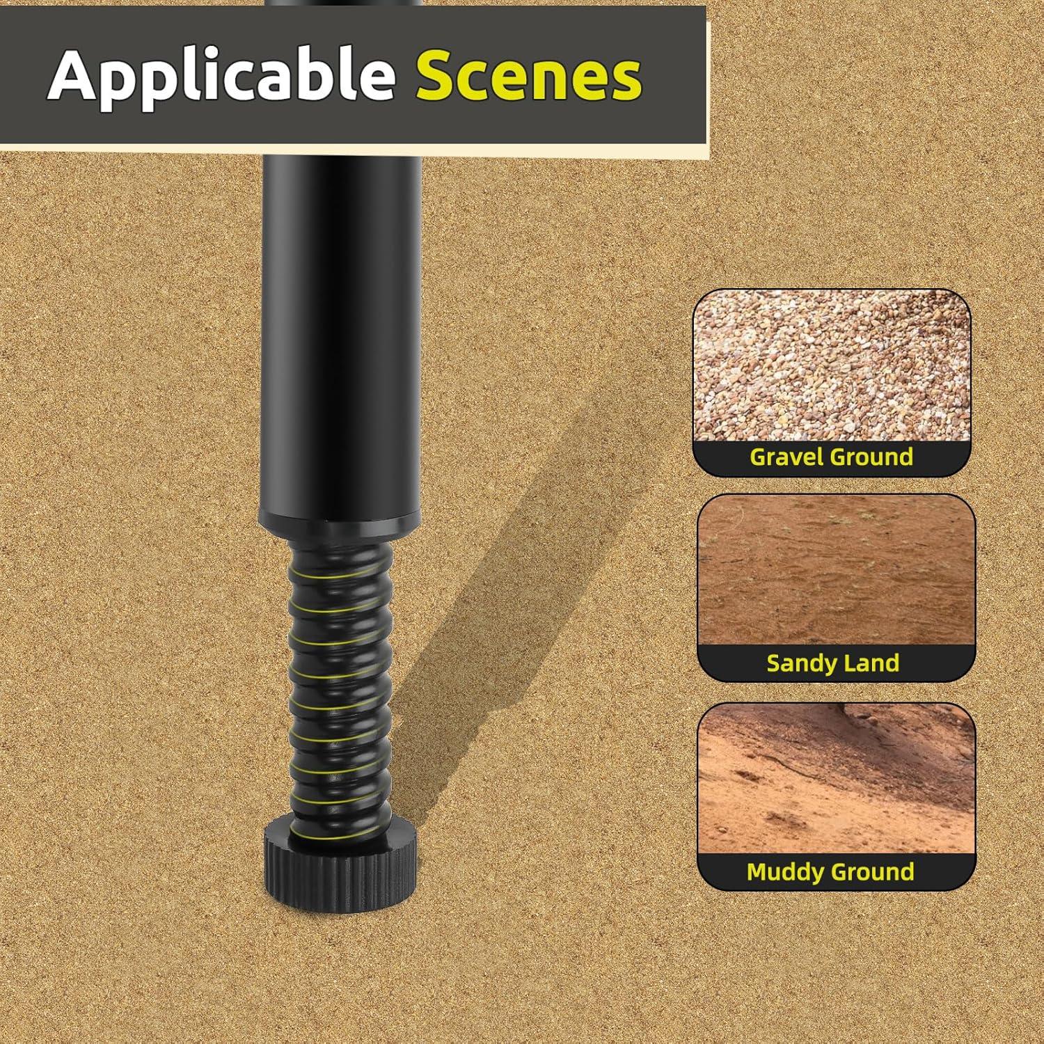 Niveladores de patas para estufas Camp Chef Explorer - 4 piezas