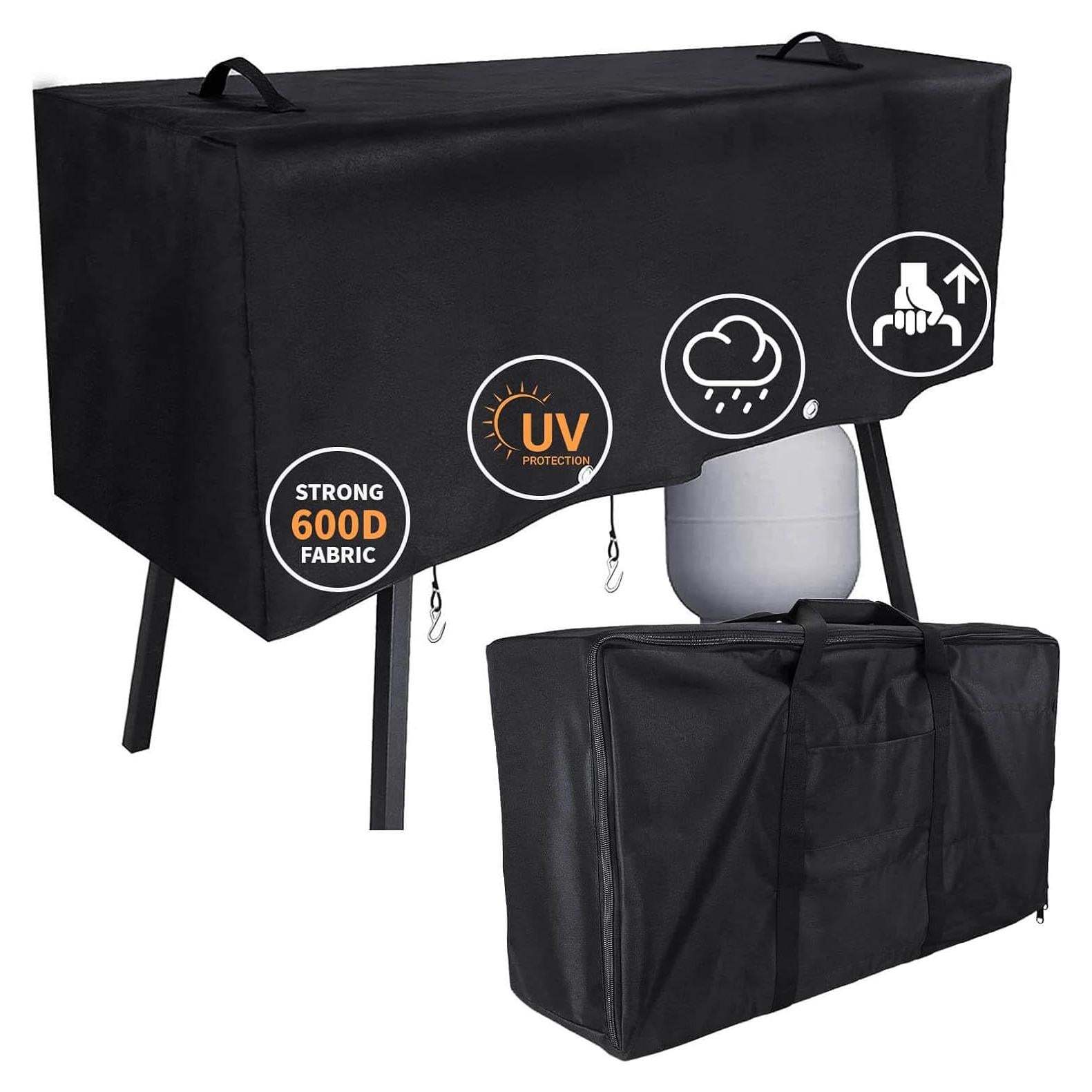 Cubierta y Bolsa de Transporte Hisencn para Estufa 3 Quemadores