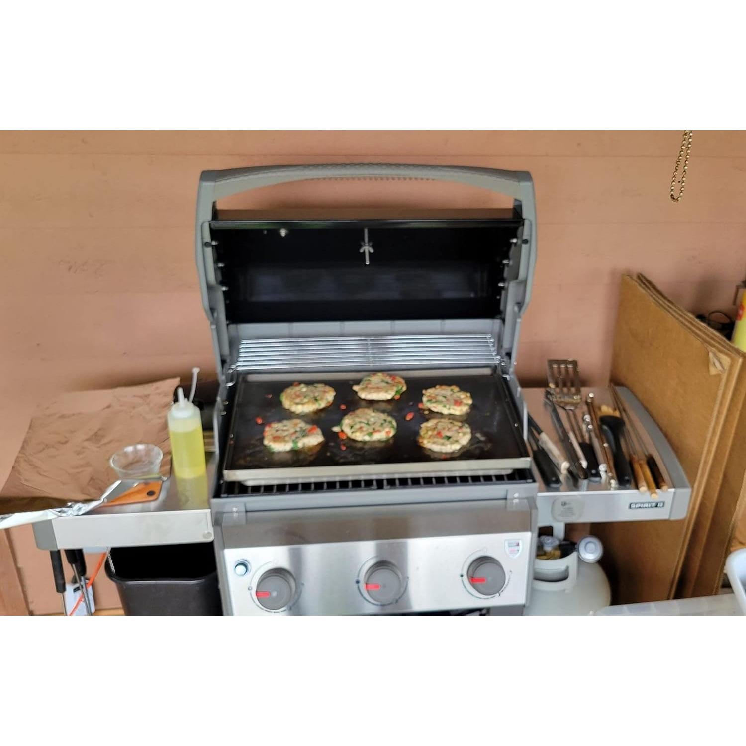 Plancha de Cocina Hisencn 96.5x44.5cm para Estufa Camp Chef