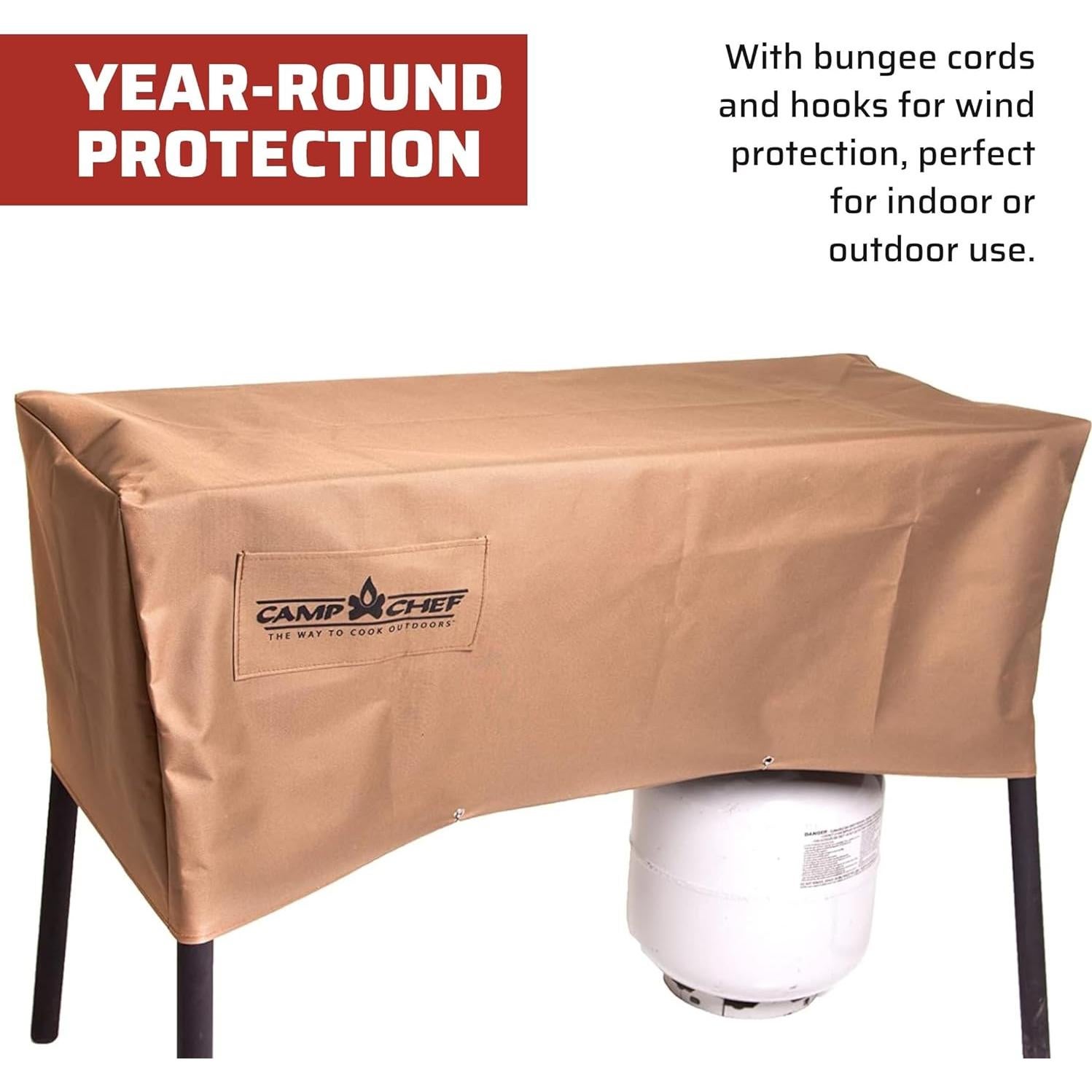 Cubierta para Cocina Camp Chef 3 Quemadores PC42 - Resistente