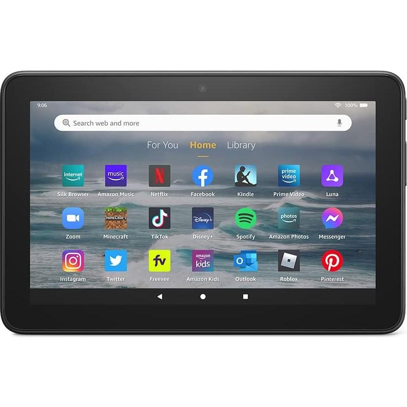 Like-New Amazon Fire 7 tablet (newest model) 7” display, read and watch, under $80 with 10-hour battery life, 32 GB, Black