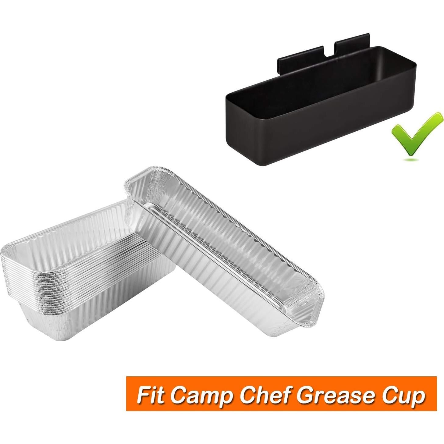 Juego de Taza de Grasa MixRBBQ con 10 Forros de Aluminio 24 oz