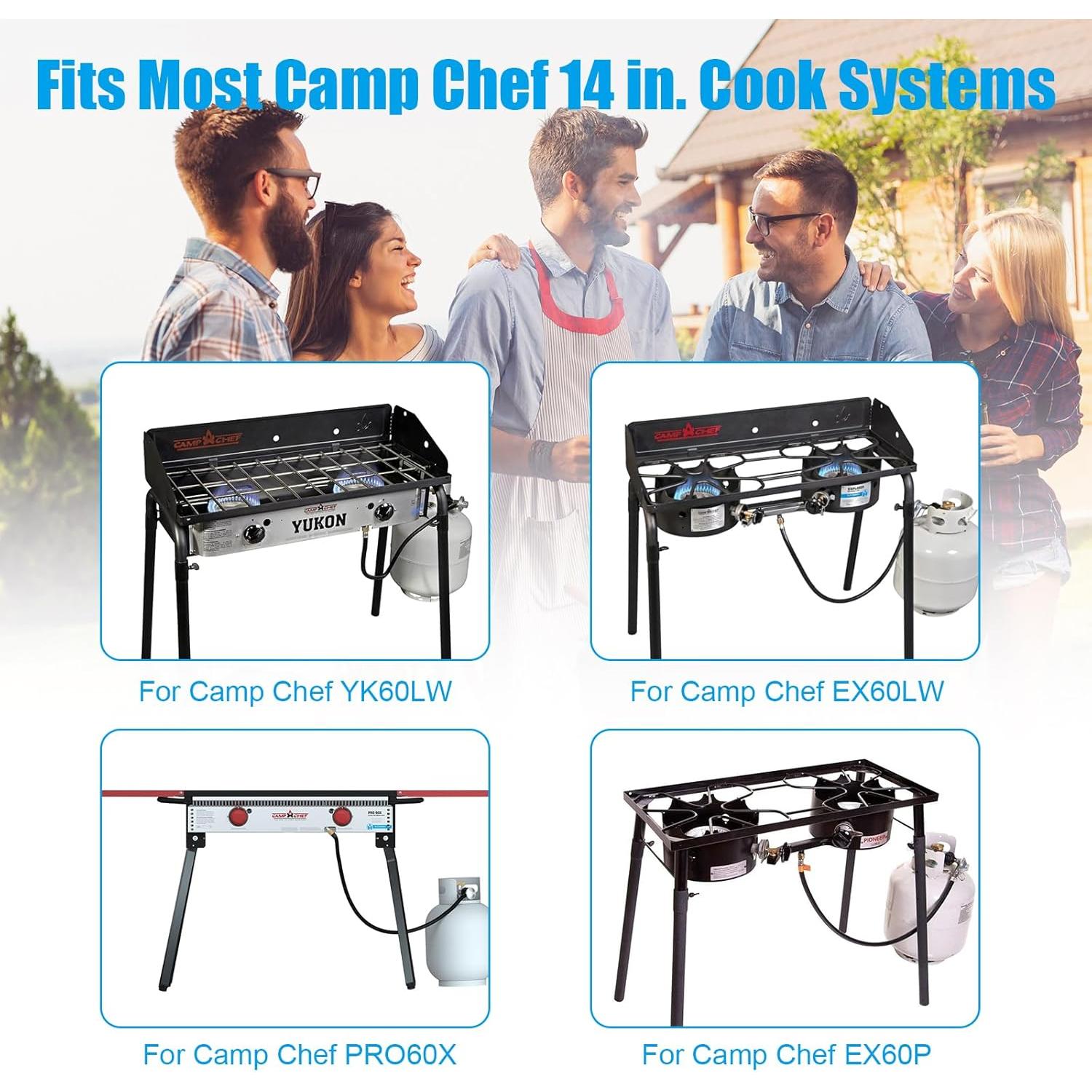 Caja Deluxe para BBQ KEESHA 35.56 cm, Compatible Camp Chef