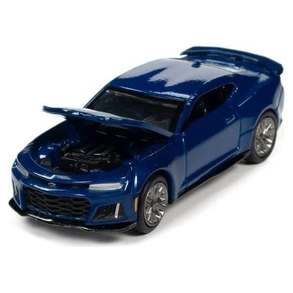 Auto World Camaro ZL1 2018 Azul 1/64 Edición Limitada