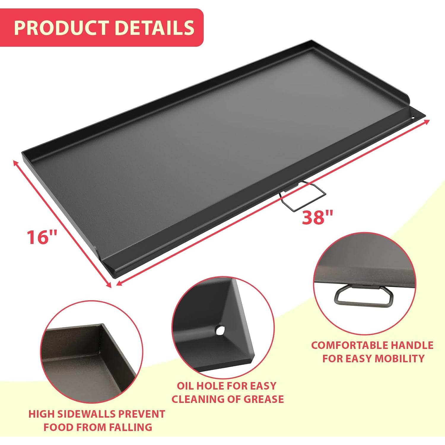 Plancha Fry Camp Chef 96.52 cm x 40.64 cm para 3 Quemadores