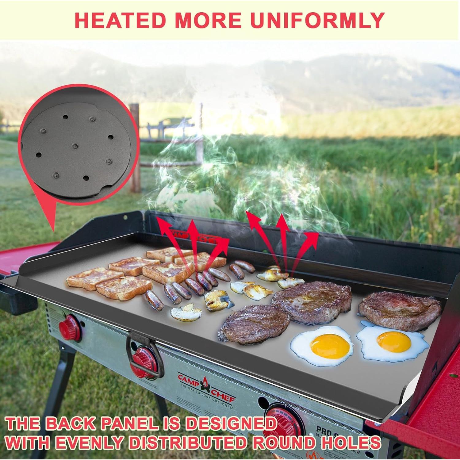 Plancha Fry Camp Chef 96.52 cm x 40.64 cm para 3 Quemadores