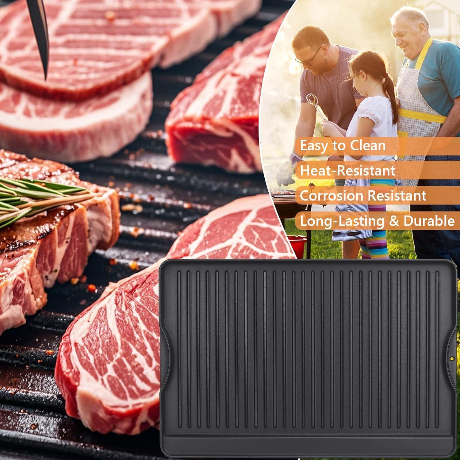 Sartén Plancha Reversible Camp Chef 40.6x61 cm Hierro Fundido