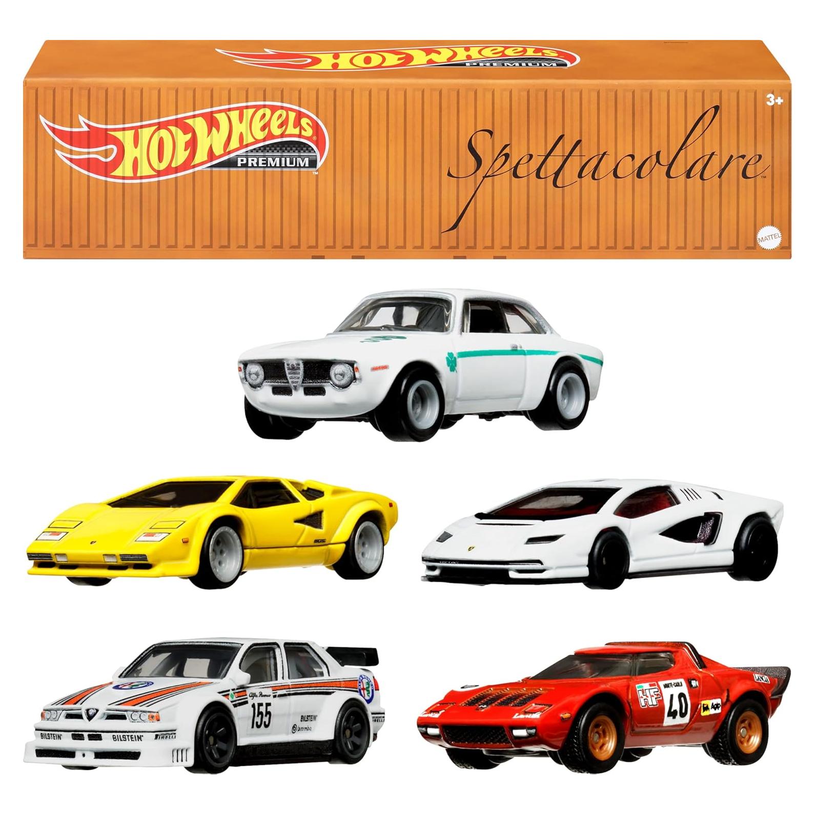Set 5 Coches Juguete Hot Wheels Che Figata 1:64 Premium