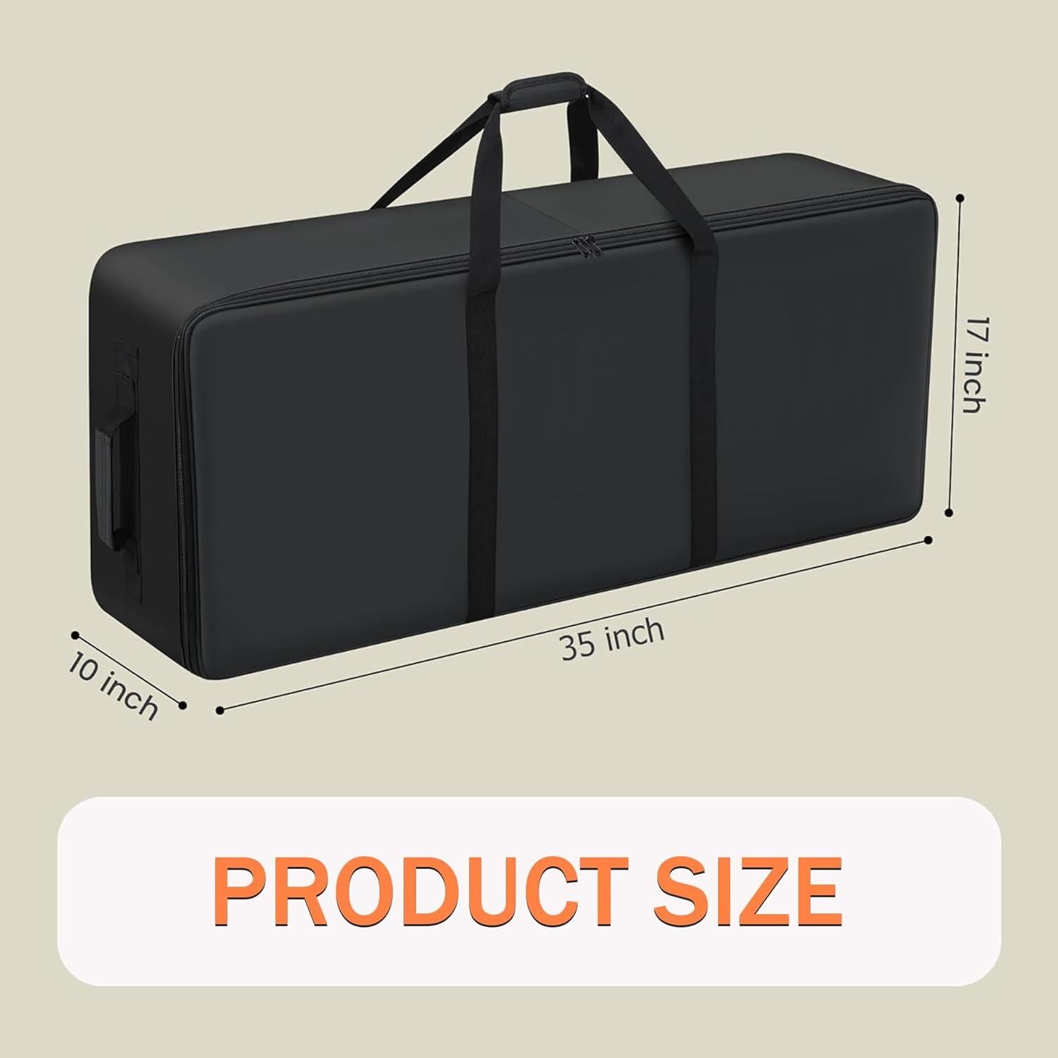 Bolsa de viaje grande JMIANeodark 89 cm impermeable con ruedas