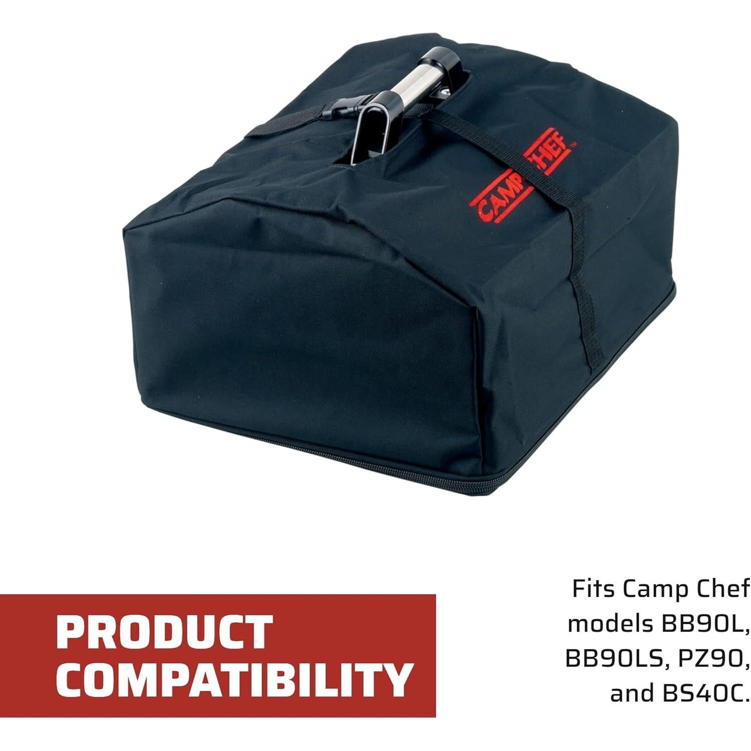 Camp Chef BBQ Grill Box Carry Bag - Carry Bag for Grill Box - Outdoor Cooking Equipment & Camping Gear - (Only compatible with BB100L or BB200W)