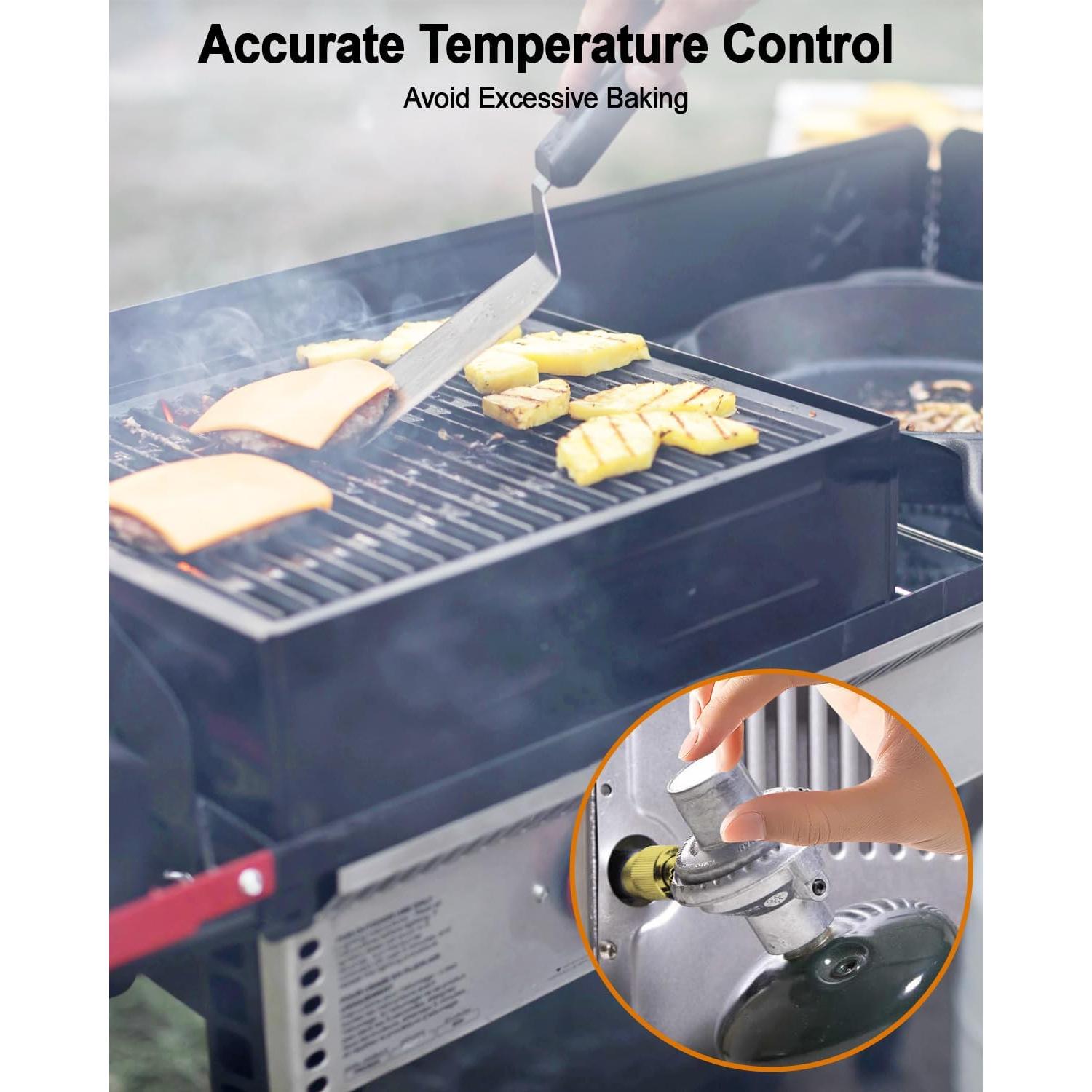 Oven Regulator Replace SPG25-17 Fit for Camp Chef PZOVEN Coven COVEND Covent Camp Chef Pizza Oven Propane Regulator Connector for Outdoor Camping Oven 2-Burner Stove