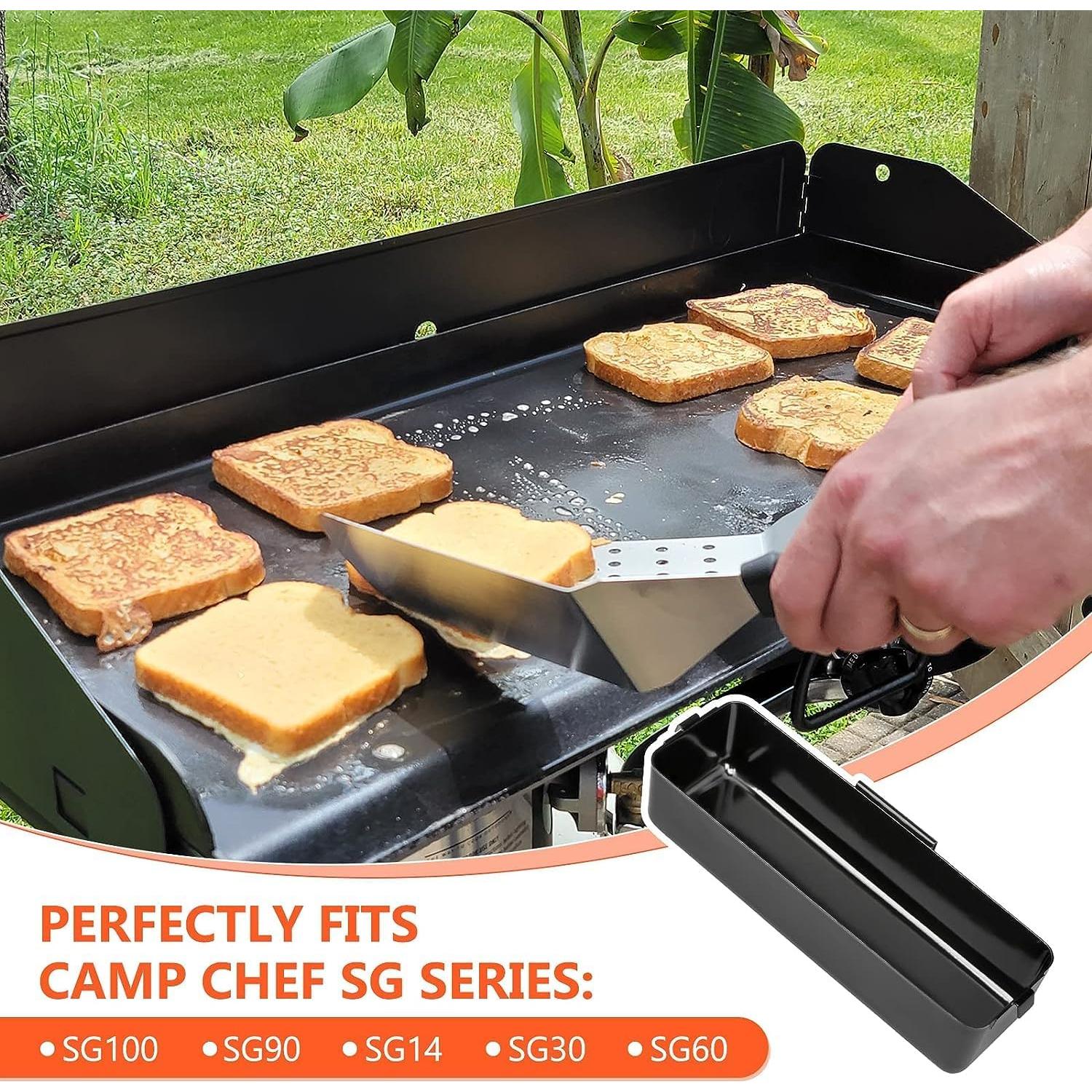 Capturador de Grasa QuliMetal para Plancha Camp Chef - 57.2x40.9cm