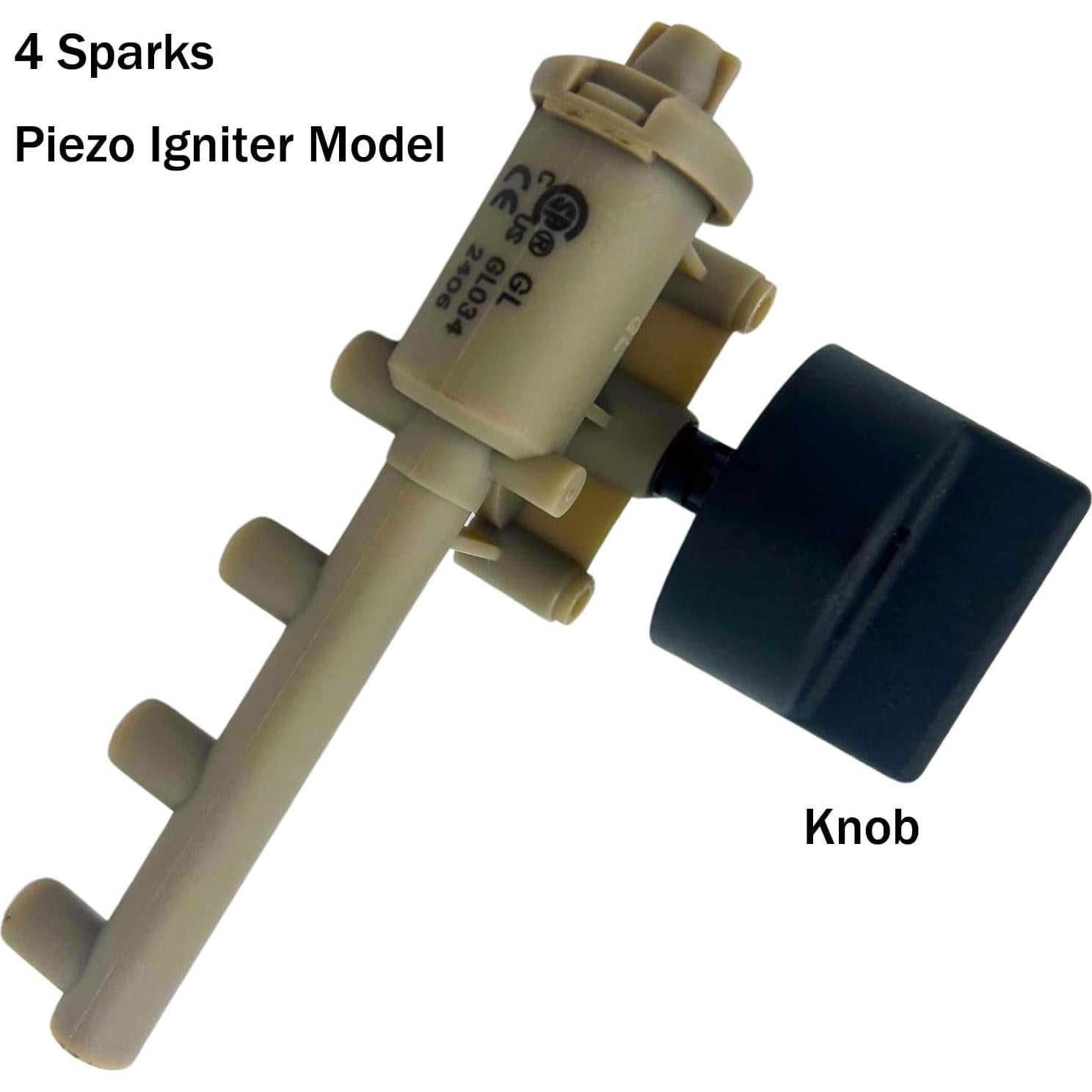 Kit de encendedor piezoeléctrico MENSI para estufas RV 3-4 quemadores