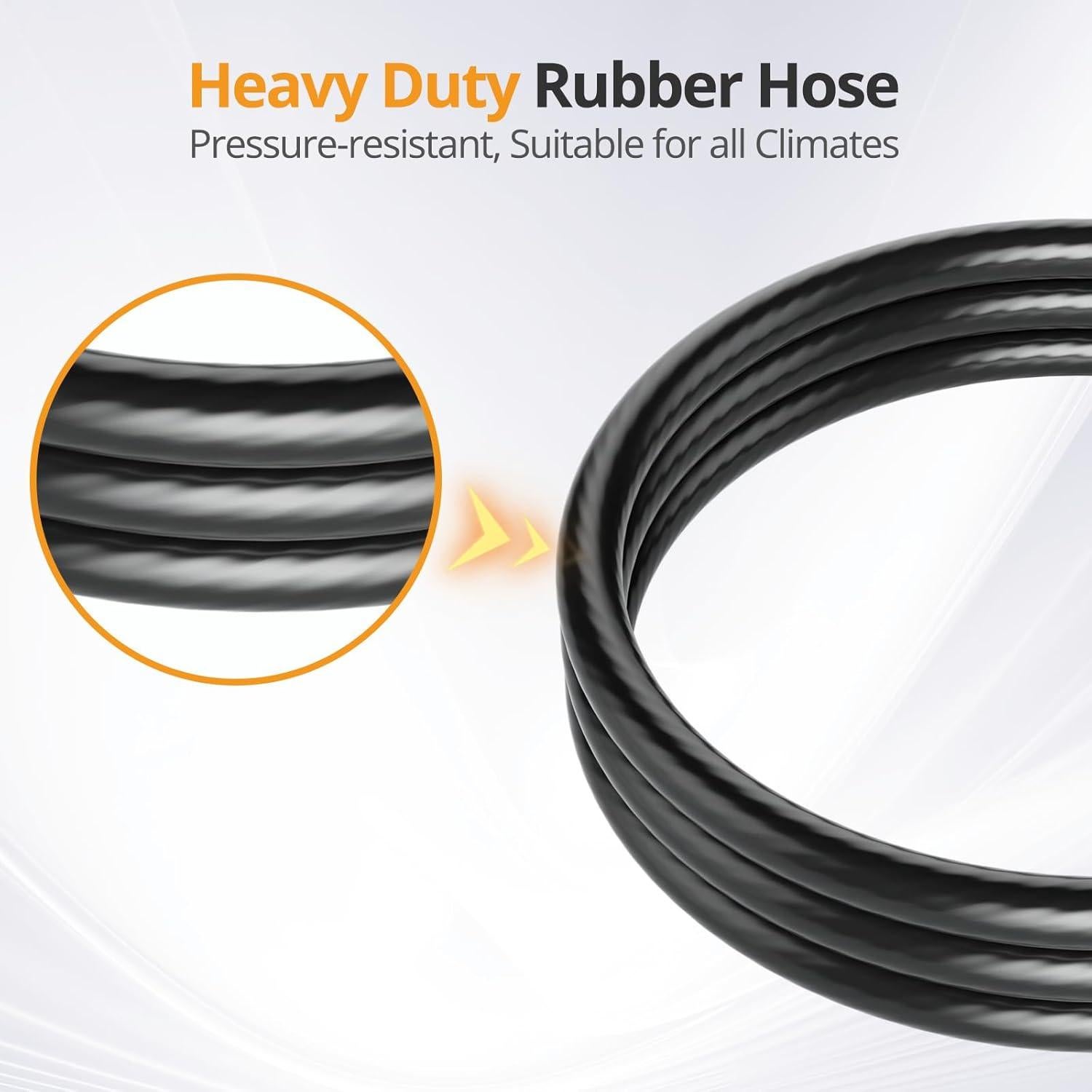 Regulador de Manguera de Propano Jakivew 3FT con Medidor