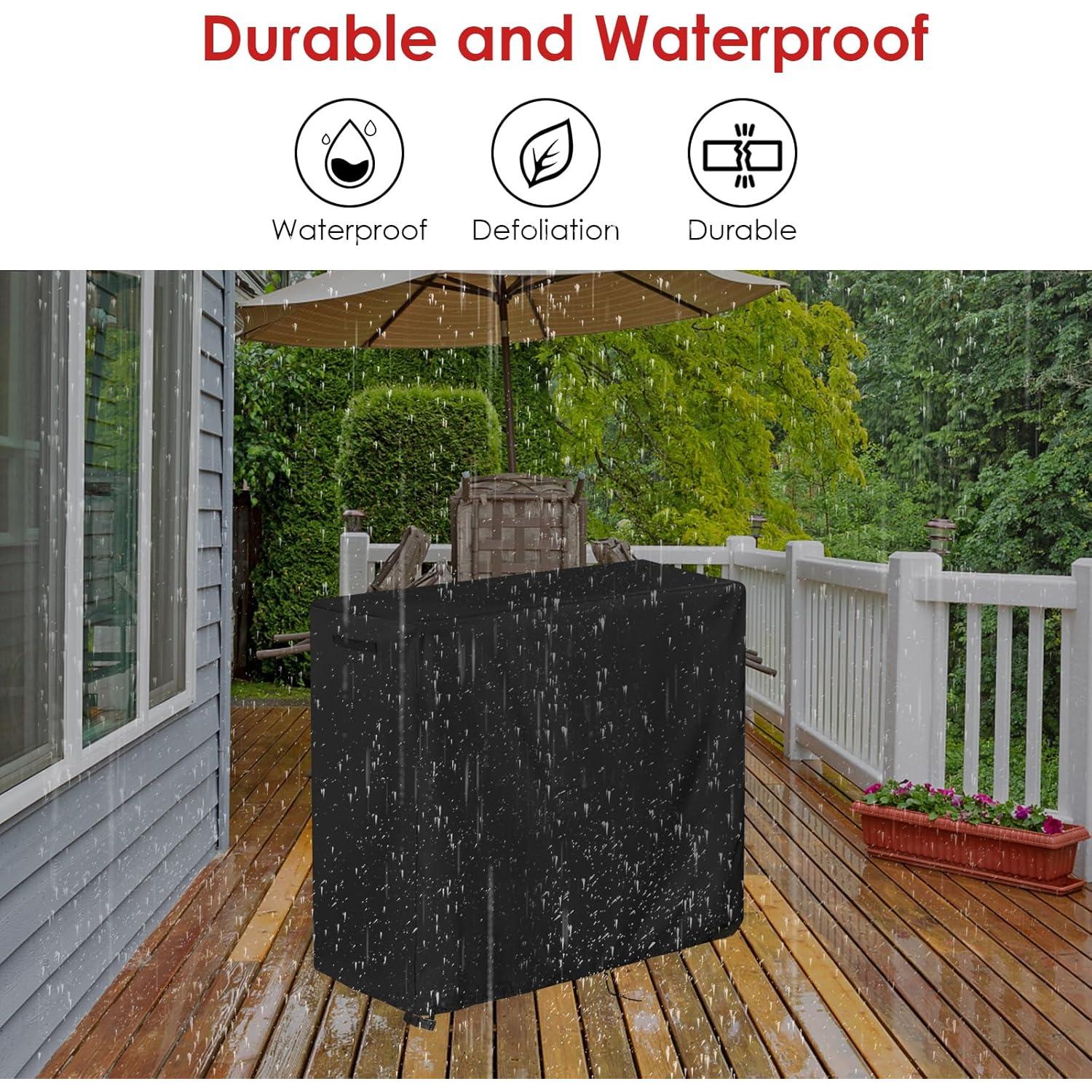 Cubierta Impermeable para Estufa de Camping Aidetech 89x48x76 cm