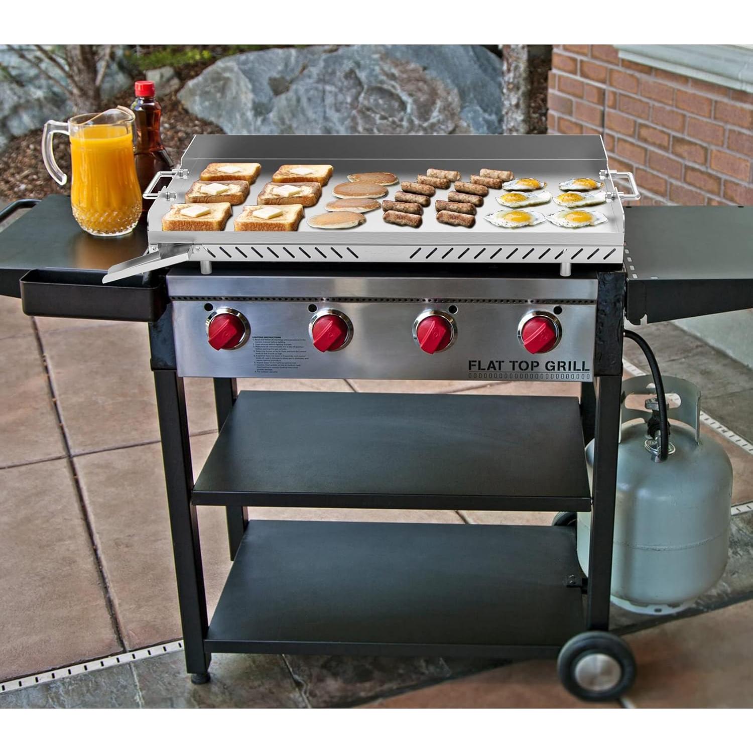 Plancha de Acero Inoxidable Stanbroil 71.1 x 43.2 cm para Parrillas