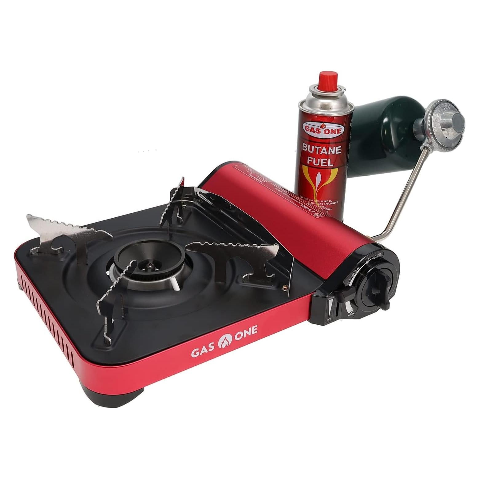 Estufa de Camping Gas One GS-3100P Doble Combustible 12000 BTU