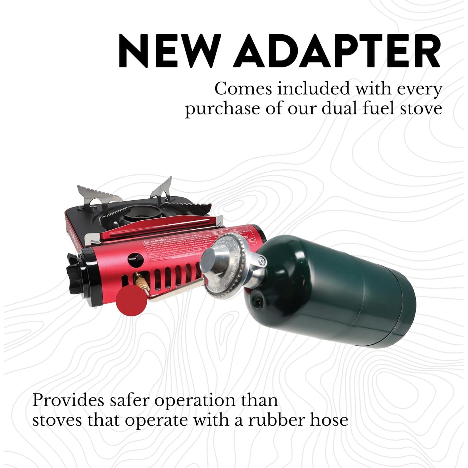 Estufa de Camping Gas One GS-3100P Doble Combustible 12000 BTU