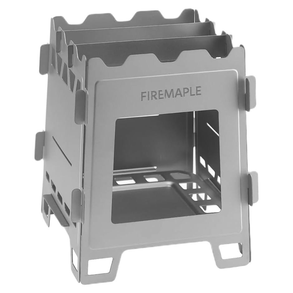Estufa de Madera Fortress Titanio Fire-Maple 219g Compacta
