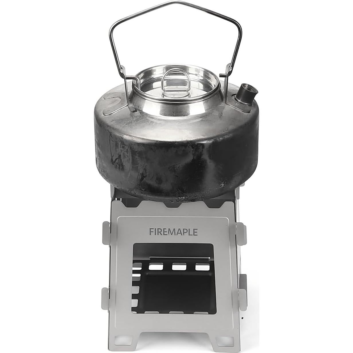 Estufa de Madera Fortress Titanio Fire-Maple 219g Compacta