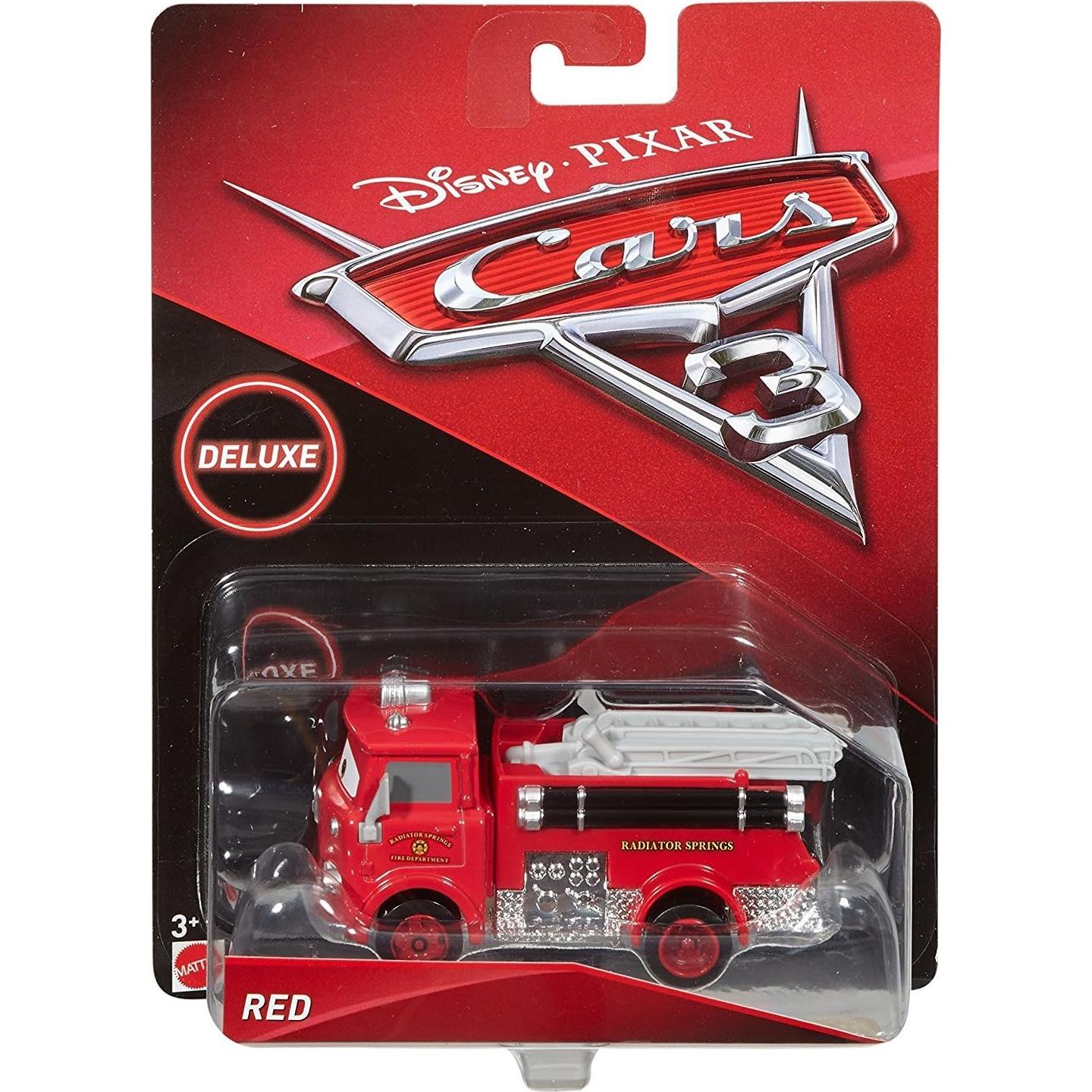 Auto de Juguete Disney Pixar Cars Deluxe Rojo 6.68x16.51cm