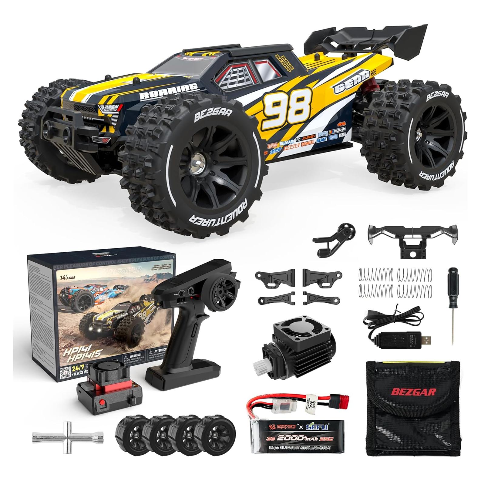 Camión RC BEZGAR HP141S 4x4 Todo Terreno 80 km/h