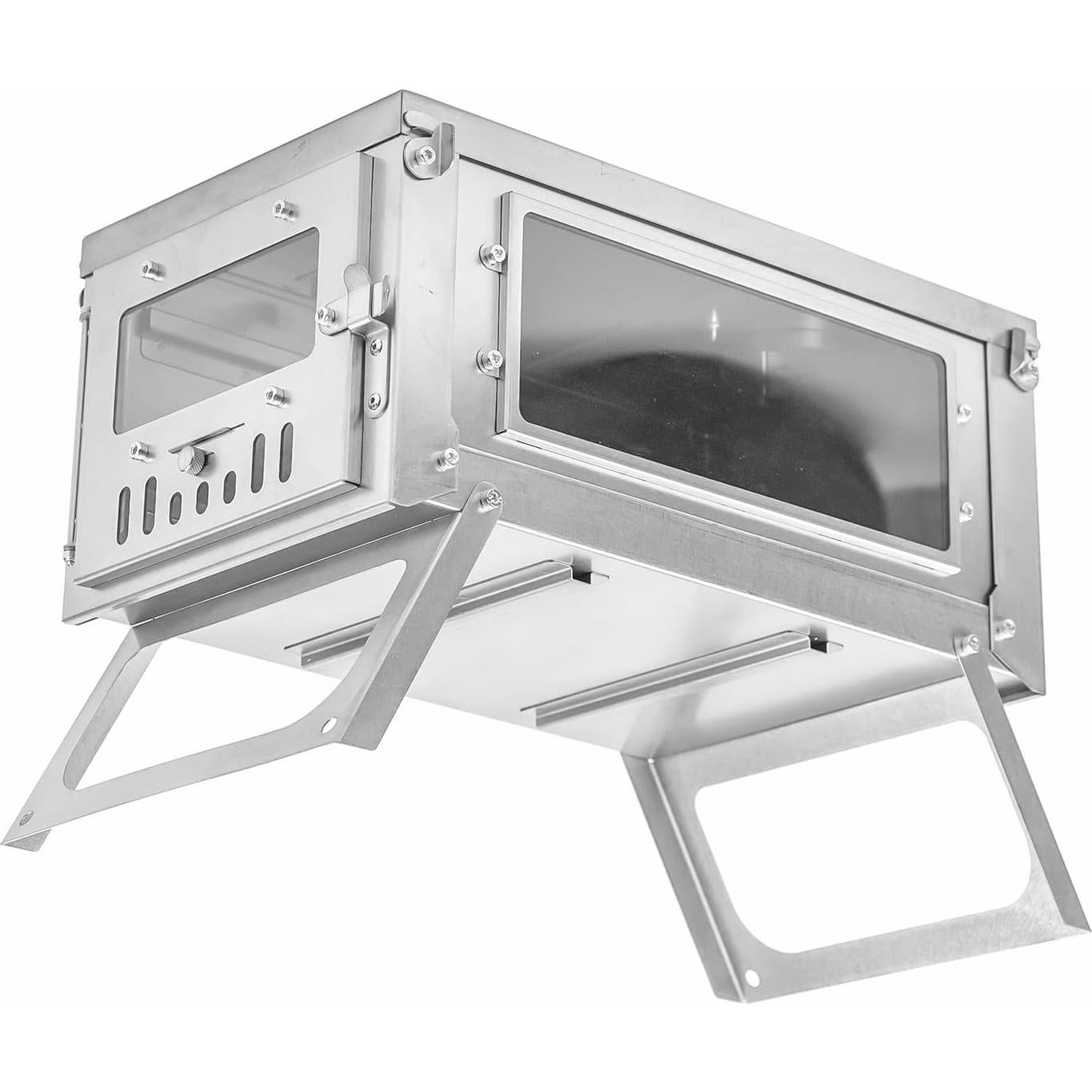 Estufa de Titanio Plegable FUEGOACAMPAR Mini 1.55kg