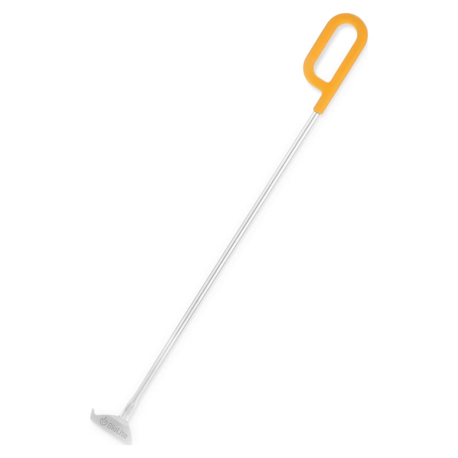 BioLite FirePoker 58 cm Acero Inoxidable con Mango de Silicona