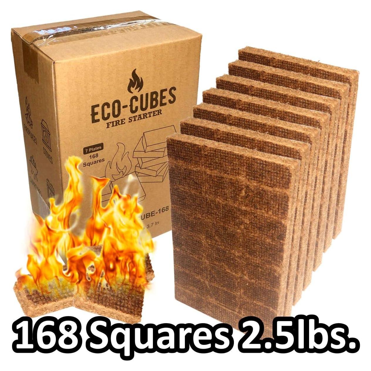 Cubos Encendedores Ecológicos EasyGo - 168 Unidades