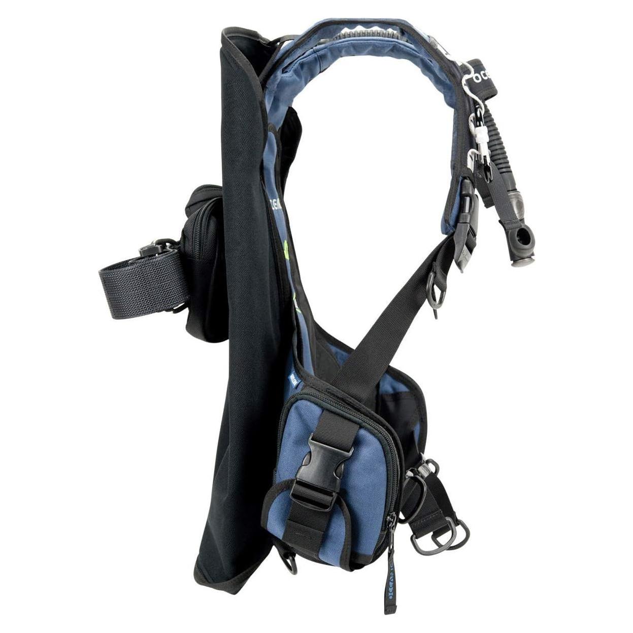 BCD de Buceo Oceanic Biolite para Hombre - Grande Negro/Azul