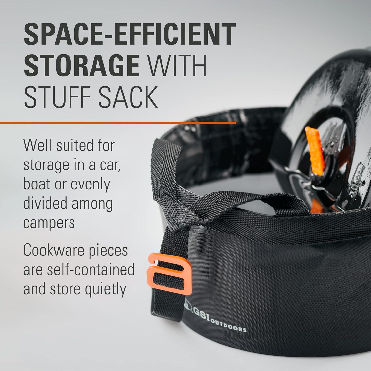 Juego de Cocina Camping GSI Outdoors Pinnacle 8 Piezas