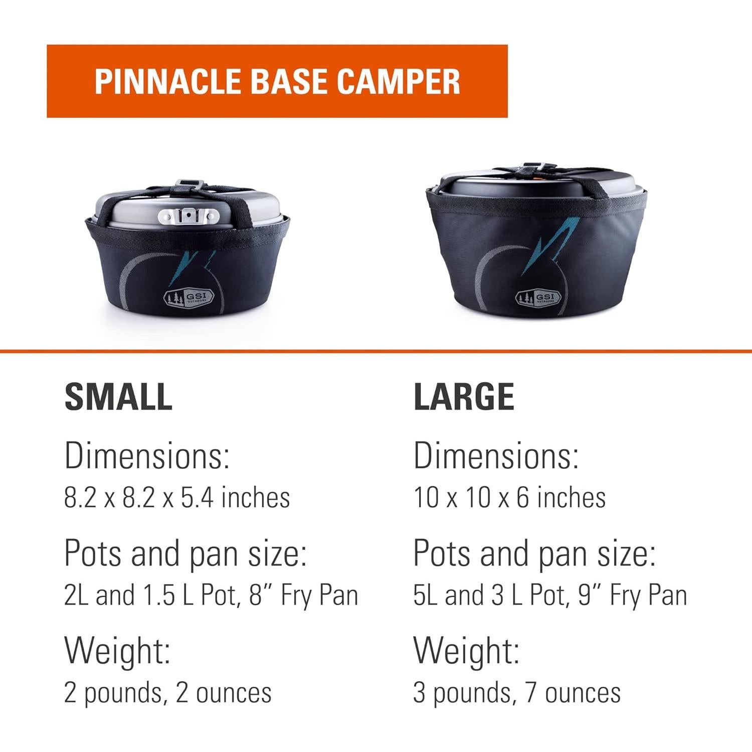 Juego de Cocina Camping GSI Outdoors Pinnacle 8 Piezas