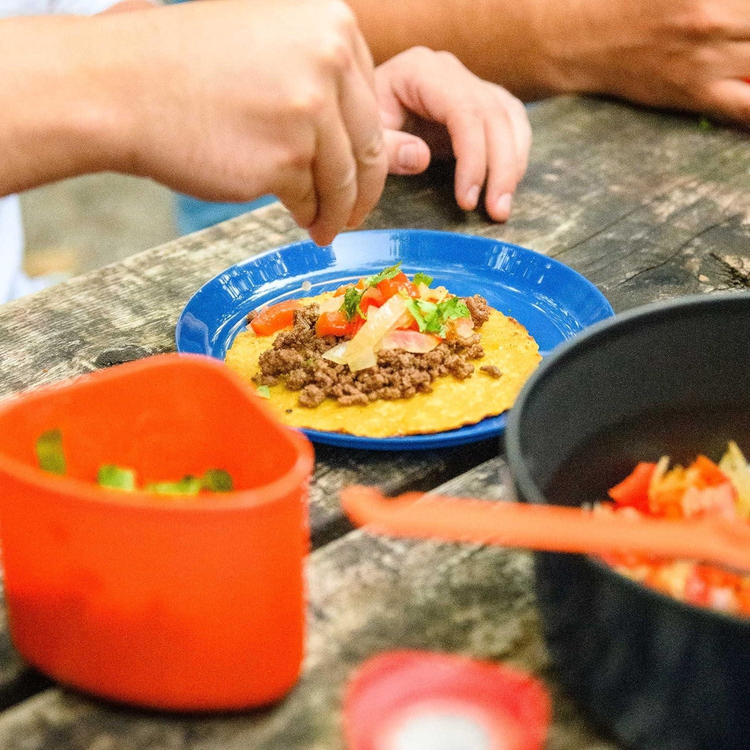 Bugaboo Camper Advanced Cookset – Ceramic Non-Stick Coated, Includes 3L & 2L Pots, 9" Fry Pan, Accessories