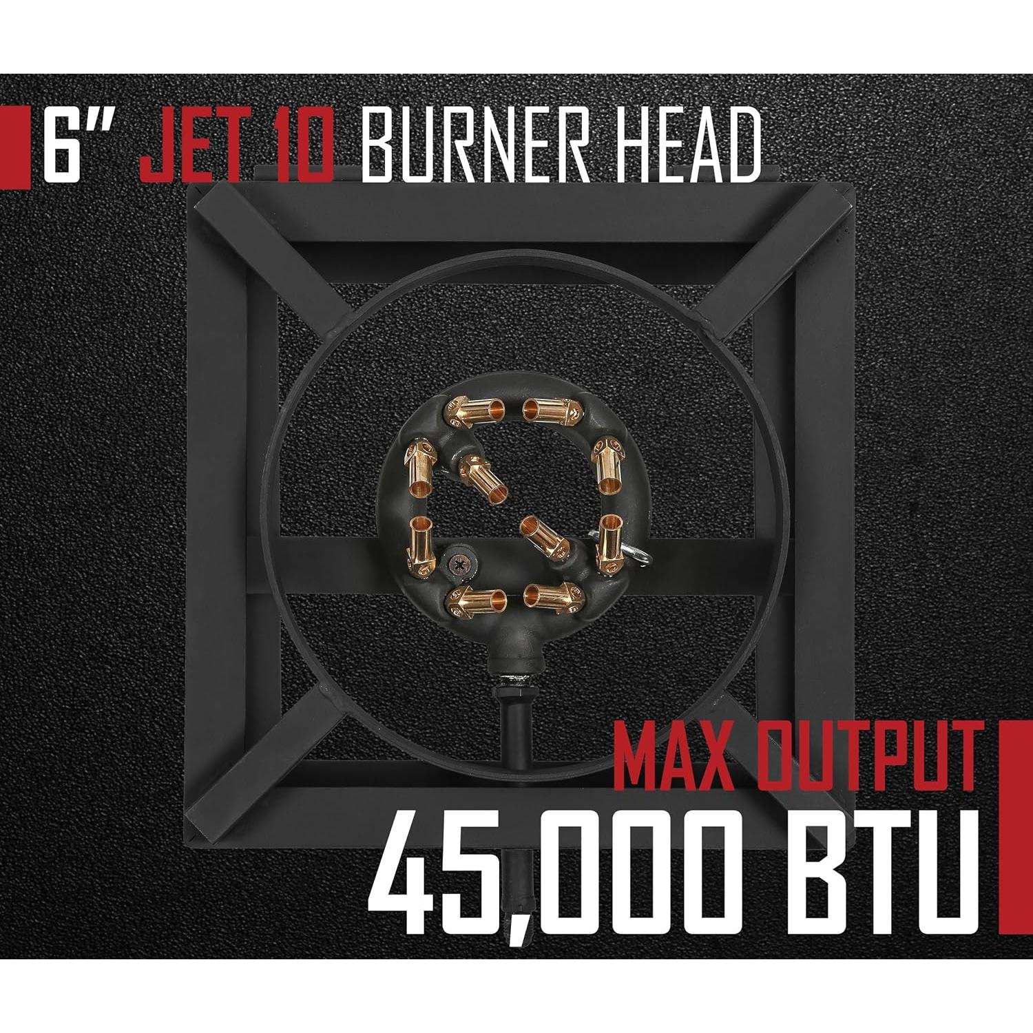 Quemador de Propano Concord EL BLOQUE WOK 31.75 cm 45000 BTU