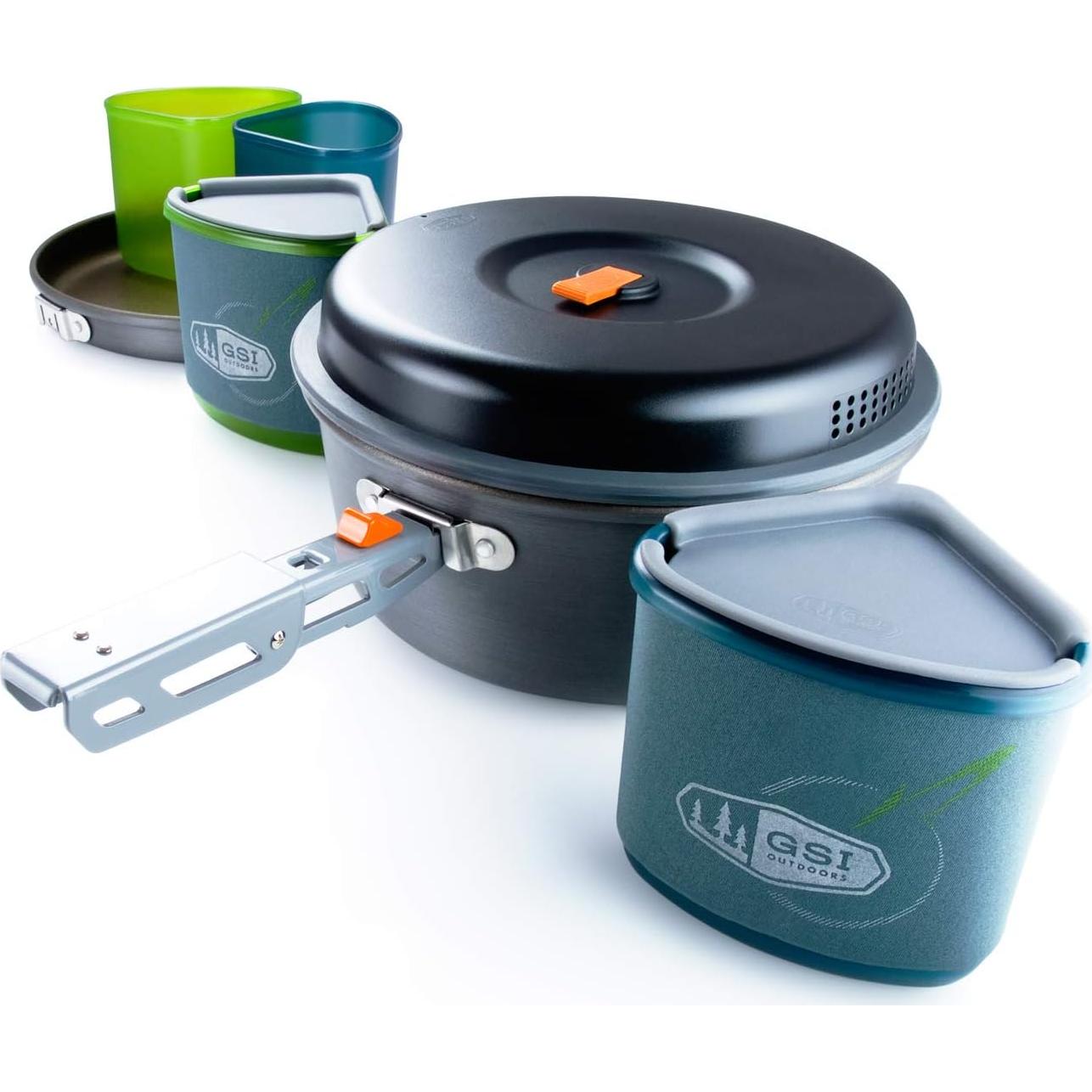 Mochila de Cocina GSI Outdoors Pinnacle Backpacker 2L Multicolor