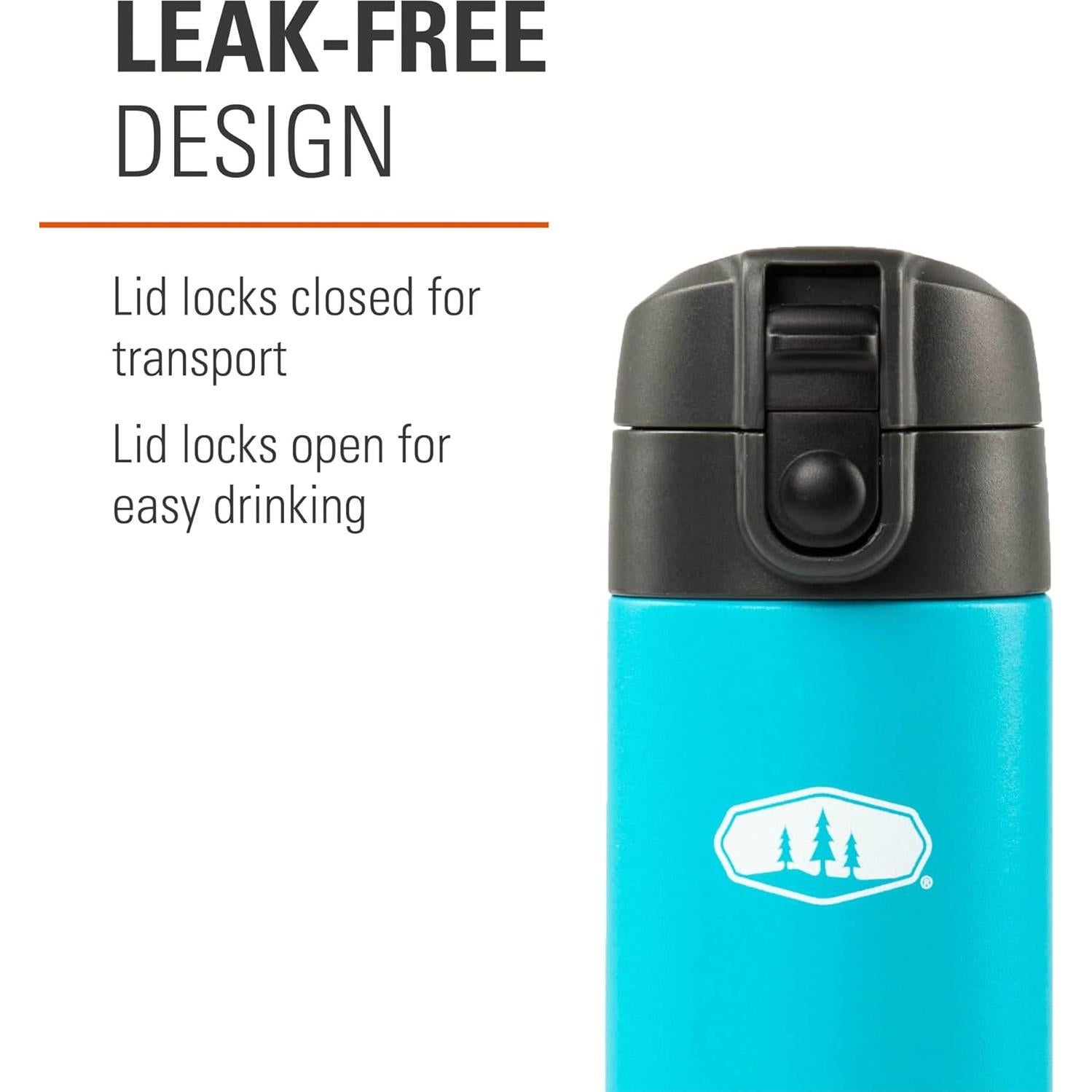 Botella de Agua GSI Outdoors Microlite 350 Flip 355ml Azul