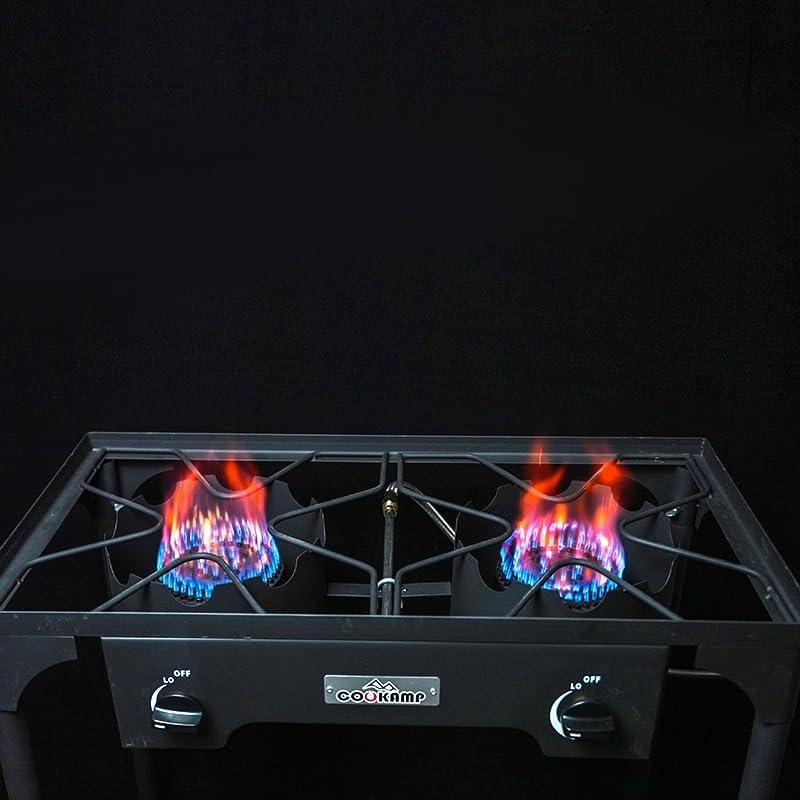 Estufa de Camping COOKAMP SA2500 Doble Quemador 110,000 BTU