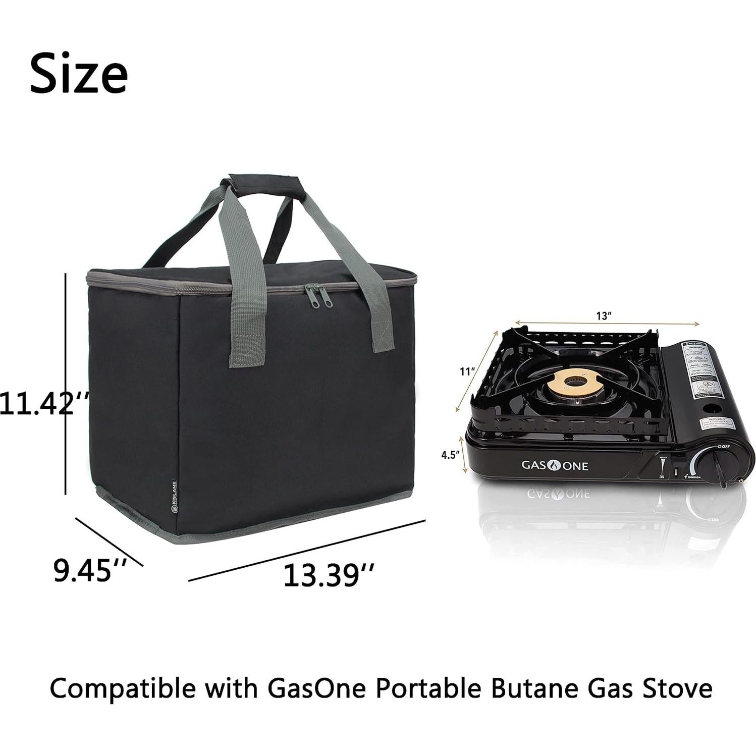 Bolsa de Transporte KISLANE para Estufa Gas Butano 34x24x29cm