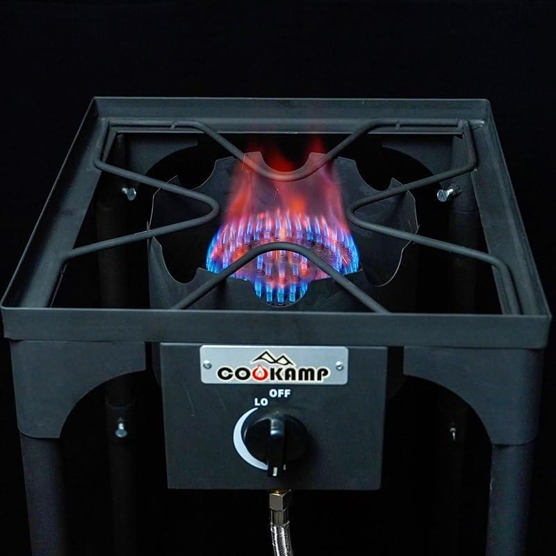 Quemador de Propano COOKAMP SA1500 55,000 BTU con Regulador