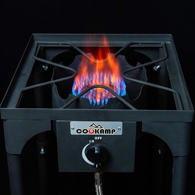 Quemador de Propano COOKAMP SA1500 55,000 BTU con Regulador