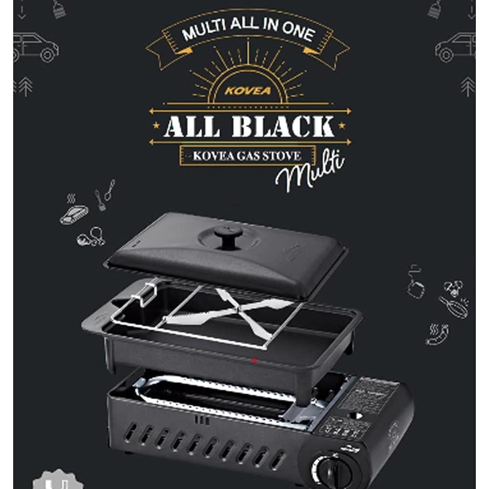Estufa Multi Gas Kovea 3 en 1 con Bolsa de Almacenamiento