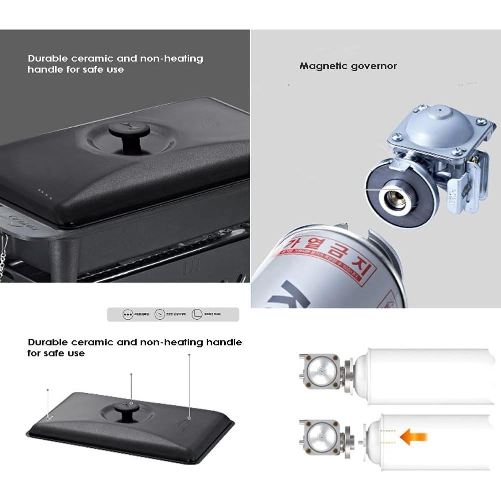 Estufa Multi Gas Kovea 3 en 1 con Bolsa de Almacenamiento