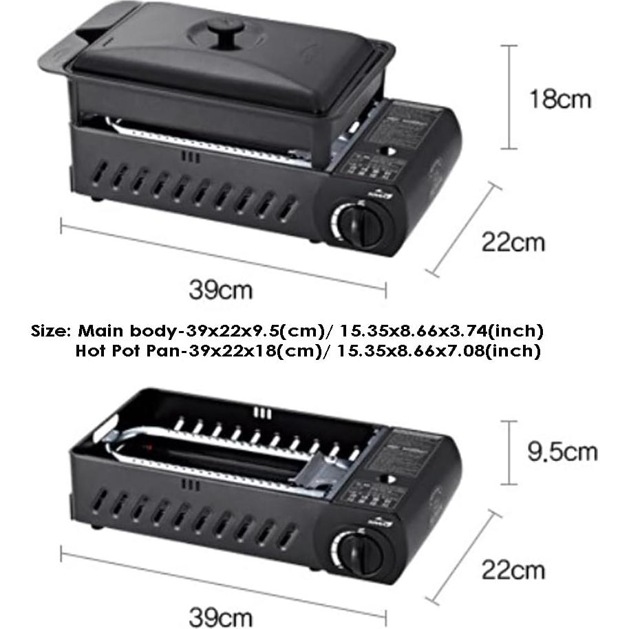 Estufa Multi Gas Kovea 3 en 1 con Bolsa de Almacenamiento