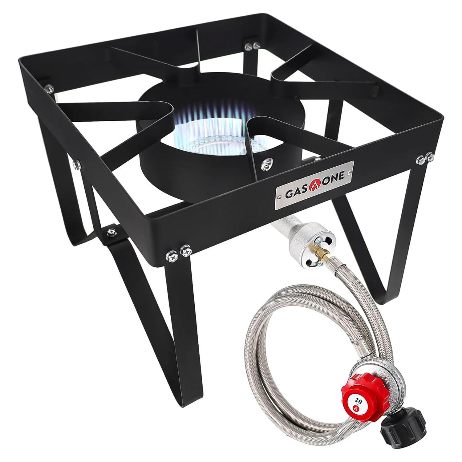 Cocinador de Propano Gas One B-5200K con Manguera de Acero