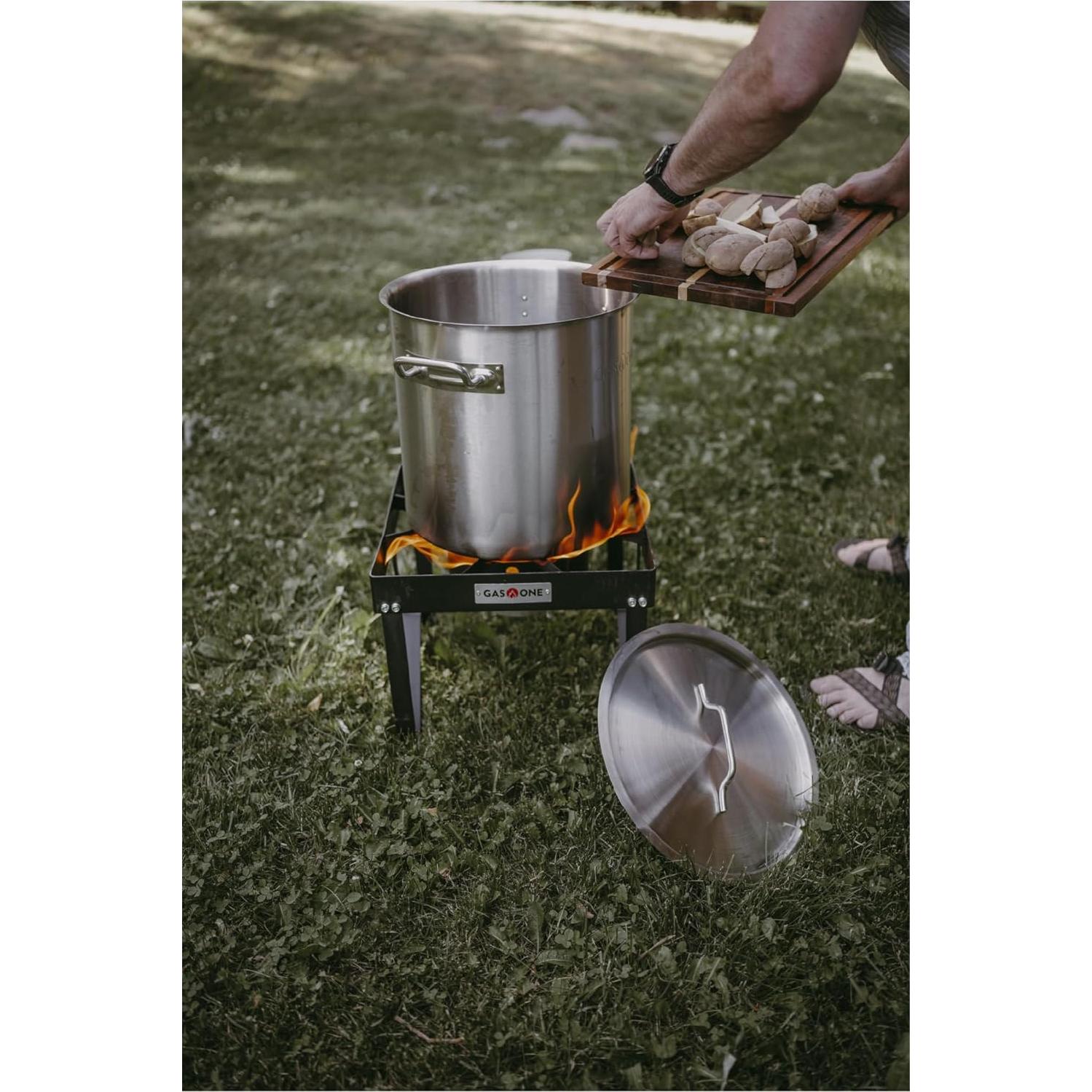 Cocinador de Propano Gas One B-5200K con Manguera de Acero